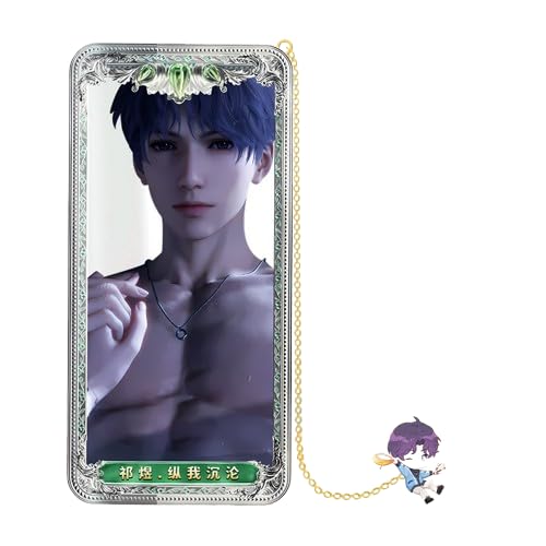 Rafayel DrowningInStardust Love and Deepspace Lesezeichen – Messing-Charakter-Lesezeichen-Kollektion Zayne Xavier Rafayel Sylus mit 3D-Cosmic-Display – Merchandise für Fans Zouven Rafayel DrowningInStardust Love and Deepspace Lesezeichen – Messing-Charakter-Lesezeichen-Kollektion Zayne Xavier Rafayel Sylus mit 3D-Cosmic-Display – Merchandise für Fans Zouven von Zouven