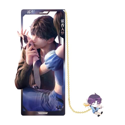 Rafayel MysticWhispers Love and Deepspace Lesezeichen – Messing-Charakter-Lesezeichen-Kollektion Zayne Xavier Rafayel Sylus mit 3D-Cosmic-Display – Merchandise für Fans – Zouven Rafayel MysticWhispers Love and Deepspace Lesezeichen – Messing-Charakter-Lesezeichen-Kollektion Zayne Xavier Rafayel Sylus mit 3D-Cosmic-Display – Merchandise für Fans – Zouven von Zouven