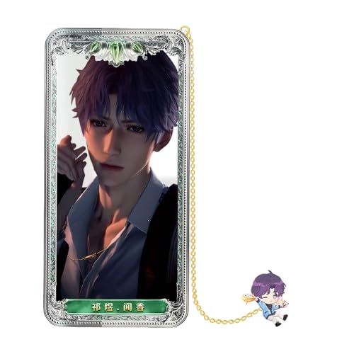 Rafayel ScentOfStars Love and Deepspace Lesezeichen – Messing-Charakter-Lesezeichen-Kollektion Zayne Xavier Rafayel Sylus mit 3D-Cosmic-Display – Merchandise für Fans Zouven Rafayel ScentOfStars Love and Deepspace Lesezeichen – Messing-Charakter-Lesezeichen-Kollektion Zayne Xavier Rafayel Sylus mit 3D-Cosmic-Display – Merchandise für Fans Zouven von Zouven