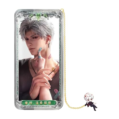 Sylus GentleCurve Love and Deepspace Lesezeichen – Messing-Charakter-Lesezeichen-Kollektion Zayne Xavier Rafayel Sylus mit 3D-Cosmic-Display – Merchandise für Fans – Zouven Sylus GentleCurve Love and Deepspace Lesezeichen – Messing-Charakter-Lesezeichen-Kollektion Zayne Xavier Rafayel Sylus mit 3D-Cosmic-Display – Merchandise für Fans – Zouven von Zouven