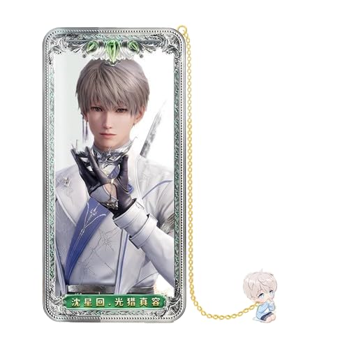Xavier LightHunter Love and Deepspace Lesezeichen – Messing-Charakter-Lesezeichen-Kollektion Zayne Xavier Rafayel Sylus mit 3D-Cosmic-Display – Merchandise für Fans – Zouven Xavier LightHunter Love and Deepspace Lesezeichen – Messing-Charakter-Lesezeichen-Kollektion Zayne Xavier Rafayel Sylus mit 3D-Cosmic-Display – Merchandise für Fans – Zouven von Zouven