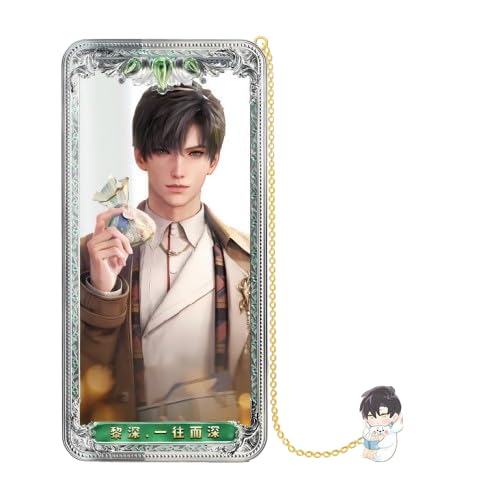 Zayne FatedDepth Love and Deepspace Lesezeichen – Messing-Charakter-Lesezeichen-Kollektion Zayne Xavier Rafayel Sylus mit 3D-Cosmic-Display – Merchandise für Fans Zouven Zayne FatedDepth Love and Deepspace Lesezeichen – Messing-Charakter-Lesezeichen-Kollektion Zayne Xavier Rafayel Sylus mit 3D-Cosmic-Display – Merchandise für Fans Zouven von Zouven