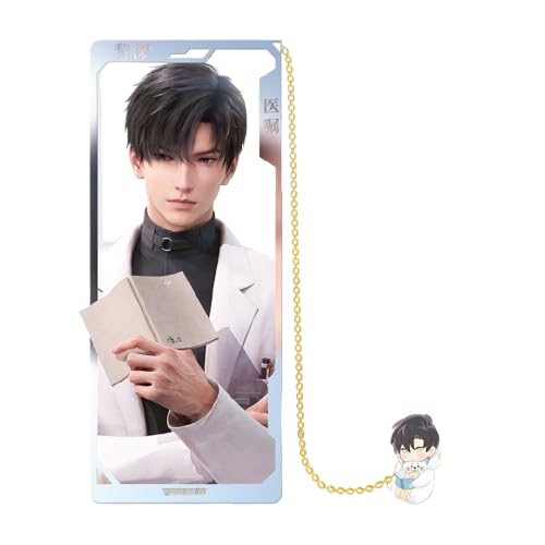 Zayne HealersVow Love and Deepspace Lesezeichen – Messing-Charakter-Lesezeichen-Kollektion Zayne Xavier Rafayel Sylus mit 3D-Cosmic-Display – Merchandise für Fans Zouven Zayne HealersVow Love and Deepspace Lesezeichen – Messing-Charakter-Lesezeichen-Kollektion Zayne Xavier Rafayel Sylus mit 3D-Cosmic-Display – Merchandise für Fans Zouven von Zouven