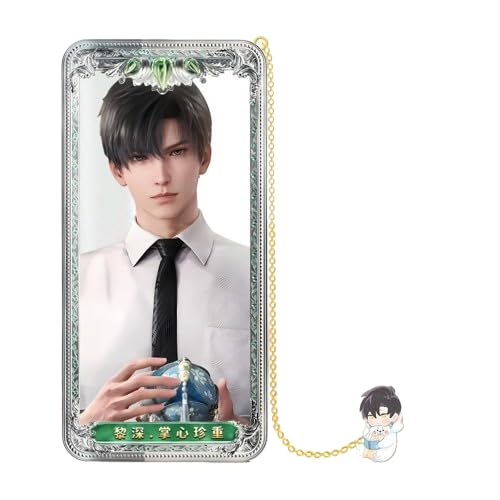 Zayne PalmPromise Love and Deepspace Lesezeichen – Messing-Charakter-Lesezeichen-Kollektion Zayne Xavier Rafayel Sylus mit 3D-Cosmic-Display – Merchandise für Fans Zouven Zayne PalmPromise Love and Deepspace Lesezeichen – Messing-Charakter-Lesezeichen-Kollektion Zayne Xavier Rafayel Sylus mit 3D-Cosmic-Display – Merchandise für Fans Zouven von Zouven