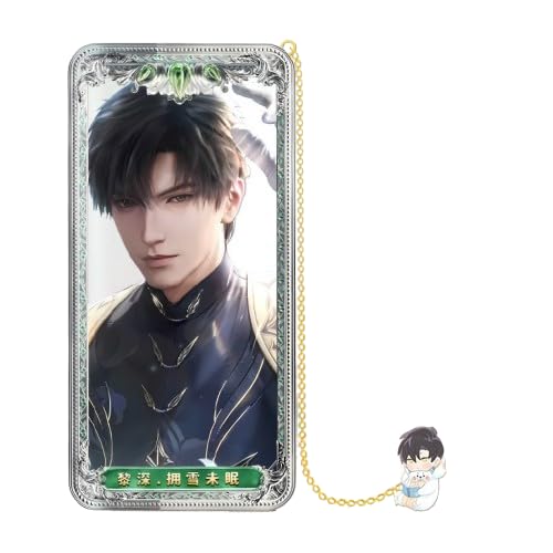 Zayne SnowEmbrace Love and Deepspace Lesezeichen – Messing-Charakter-Lesezeichen-Kollektion Zayne Xavier Rafayel Sylus mit 3D-Cosmic-Display – Merchandise für Fans Zouven Zayne SnowEmbrace Love and Deepspace Lesezeichen – Messing-Charakter-Lesezeichen-Kollektion Zayne Xavier Rafayel Sylus mit 3D-Cosmic-Display – Merchandise für Fans Zouven von Zouven