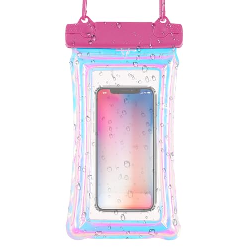 Zqkimzi Waterproof Phone Pouch, Reusable Phone Dry Bag Lanyard, Sturdy Materials, Compact Screen Touchable Diving Storage for Beach, Outdoor Activities, Daily Use, Ipx8 Certified, 30m Zqkimzi Waterproof Phone Pouch, Reusable Phone Dry Bag Lanyard, Sturdy Materials, Compact Screen Touchable Diving Storage for Beach, Outdoor Activities, Daily Use, Ipx8 Certified, 30m von Zqkimzi