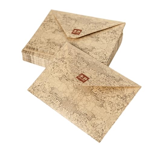 Briefumschläge für Weihnachten, Valentinstag, Einladungen, 10,2 x 15,2 cm, 50 Stück Briefumschläge für Weihnachten, Valentinstag, Einladungen, 10,2 x 15,2 cm, 50 Stück von Zqxnt