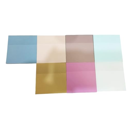 Haftnotizen, selbstklebend, transparent, Pastellfarben, Notizblock für Zuhause Haftnotizen, selbstklebend, transparent, Pastellfarben, Notizblock für Zuhause von Zqxnt