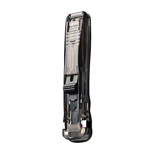 Klammerhefter Büroklammerspender Handheld Clam Clip Spender Push Büroklammern Büro Schulbedarf für Dokumente von Zqxnt