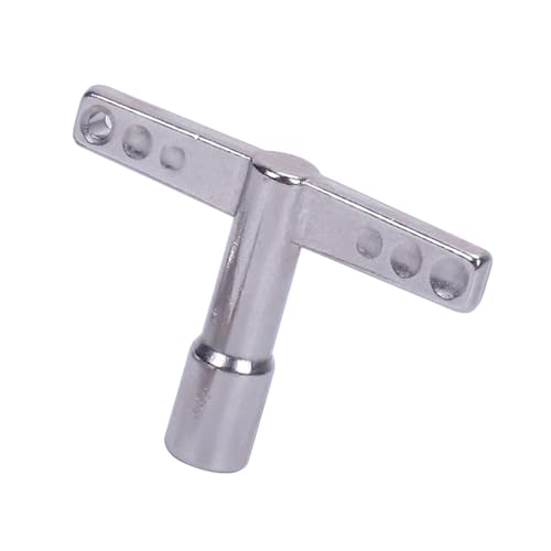 Metall-Trommel-Stimmschlüssel, Einstellschlüssel, Legierung, Trommel-Ersatzteile, einfach zu bedienen, für Schlagzeuger Percussionist Metall-Trommel-Stimmschlüssel, Einstellschlüssel, Legierung, Trommel-Ersatzteile, einfach zu bedienen, für Schlagzeuger Percussionist von Zqxnt