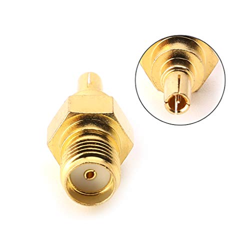 Zqxnt CRC9-Stecker auf SMA-Buchse, RF-Stecker, Koaxial-Konverter-Adapter, gerade Zqxnt CRC9-Stecker auf SMA-Buchse, RF-Stecker, Koaxial-Konverter-Adapter, gerade von Zqxnt