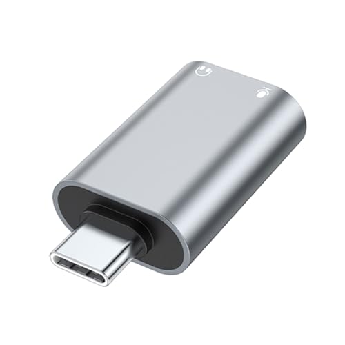 Zqxnt USB C auf doppelte 3,5-mm-Buchse, Headsets, Y-Splitter, USB C auf doppelte 3,5-mm-Buchse, Kopfhörer-Splitter, 136D-Chip Zqxnt USB C auf doppelte 3,5-mm-Buchse, Headsets, Y-Splitter, USB C auf doppelte 3,5-mm-Buchse, Kopfhörer-Splitter, 136D-Chip von Zqxnt