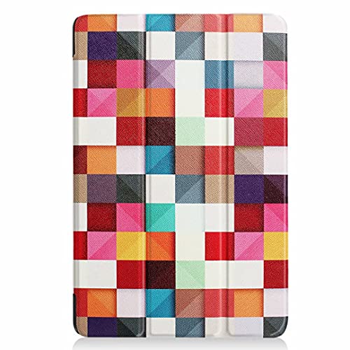 Schutzhülle für Acer Iconia Tab 10 A3-A40, ultradünn, leicht, Folio-Aufsteller, Luxus-Lederhülle für Acer Iconia One 10 B3-A30 (B3-A30-K359, B3-A30-K6ZH), 10,1 Zoll (Magic Cube) von Zrengp