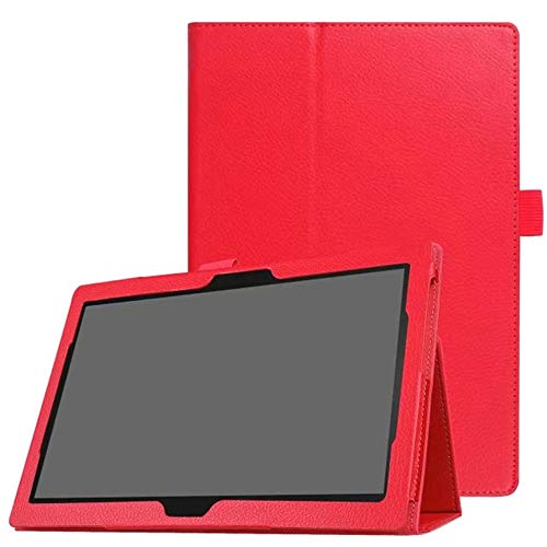 Zrengp Schutzhülle für Lenovo Tab 4 10 / Tab 4 10 Plus 25,7 cm (10,1 Zoll), Leder, ultradünn, mit Standfunktion, für Lenovo Tab 4 10.1 TB-X304F/N/L TB-X504F/N/L TB-X504F/N, Tab4 10 Plus TB-X704F/N/L von Zrengp