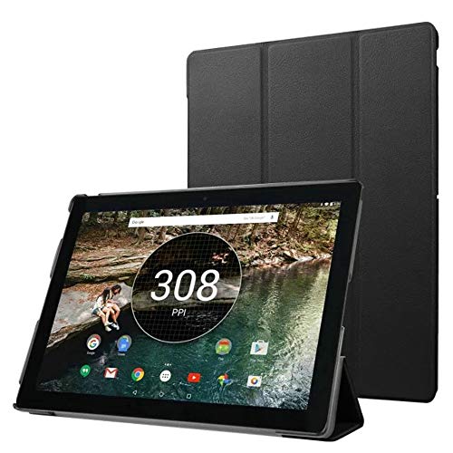 Zrengp Tablet Smart Cover für Google Pixel C 2015 Release 25,9 cm (10,2 Zoll), ultradünn, dünn, Folio-Ständer, leicht, mit automatischer Sleep/Wake-Up-Funktion, Lederhülle für Google Pixel C 10,2 Zoll von Zrengp