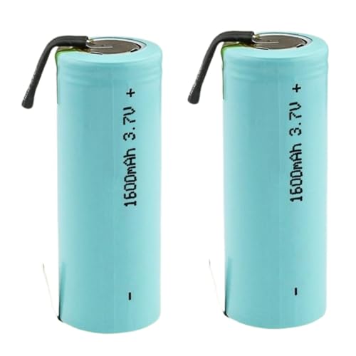 Elektrorasierer, 3,7 V, 1600 MAh, Li-Ionen-Akku. Kompatibel Mit Philips 720, 760, 790, 760CC, 790CC, 799CC, 5671, 5673, 5675, 9565, 9585, 9585CC, 9785, 9595CC, 9795, XL-HQ9170 Rasierer(2pcs) von Zrksgbvyct