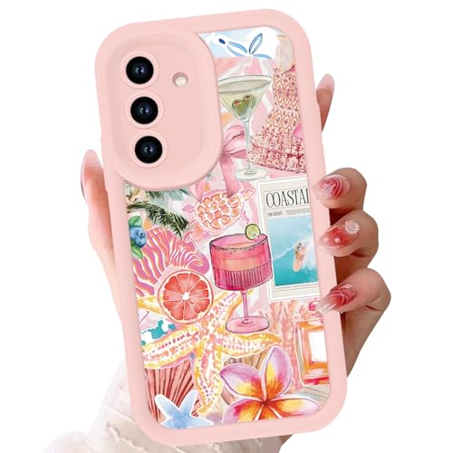 Zrutru Preppy Pink Collage Handyhülle für Samsung Galaxy A15 5G, trendige, mädchenhafte Handyhülle, stoßfest, weiches Silikon, TPU-Stoßdämpfer, Handy-Funda für Samsung A15 5G, 16,5 cm (6,5 Zoll), für Zrutru Preppy Pink Collage Handyhülle für Samsung Galaxy A15 5G, trendige, mädchenhafte Handyhülle, stoßfest, weiches Silikon, TPU-Stoßdämpfer, Handy-Funda für Samsung A15 5G, 16,5 cm (6,5 Zoll), für von Zrutru