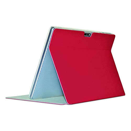 Business Tablet Hülle für TECLAST M30 PRO,Premium PU Leder Klappständer Flip Hülle Abdeckung für TECLAST M30 PRO 10 Zoll Tablet (rot) von Zshion