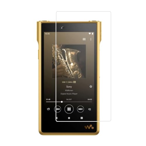 Zshion Schutzfolie Kompatibel mit NW-WM1ZM2/NW-WM1AM2,9H HD Displayschutzfolie Tempered Glas Schutzglas mit kratzfestem Anti-Fingerprint von Zshion
