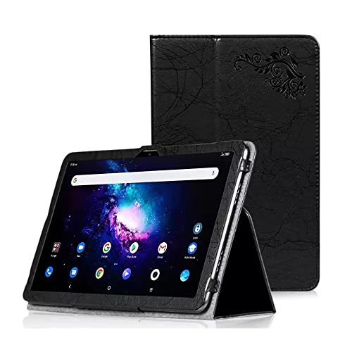 Tablet Hülle Kompatibel mit Blackview Tab 11,Premium PU Leder Klappständer Flip Hülle Abdeckung für Blackview Tab 11 10.36 Zoll (Schwarz) von Zshion