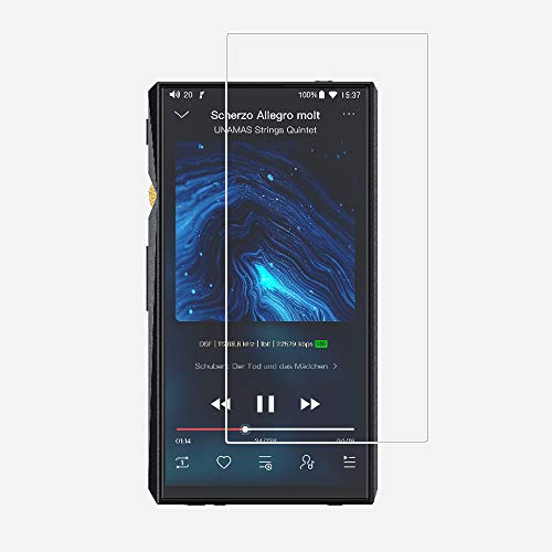 Zshion Displayschutzfolie für Fiio M11 Pro, 9H Härte, gehärtetes Glas, Displayschutzfolie für Fiio M11 Pro mit Anti-Fingerabdruck, blasenfrei, kristallklar von Zshion