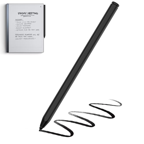 Stift für Remarkable 2, EMR Stylus mit Radiergummi, Neigungssensitivität, Palm-Ablehnung & 4096 Druckstufe, Digital Pen Kompatibel mit Remarkable 2/1/Kindle Scribe Stift für Remarkable 2, EMR Stylus mit Radiergummi, Neigungssensitivität, Palm-Ablehnung & 4096 Druckstufe, Digital Pen Kompatibel mit Remarkable 2/1/Kindle Scribe von Zspeed