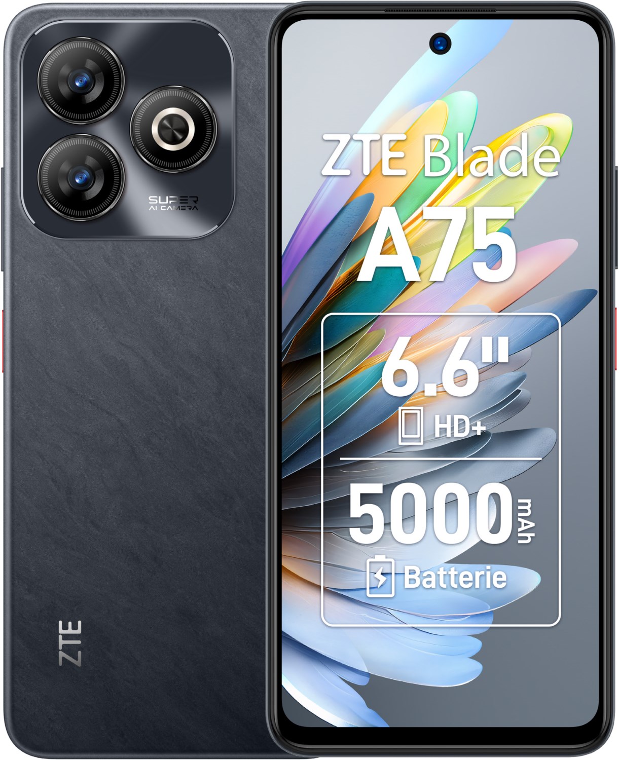 Blade A75 Smartphone schwarz Blade A75 Smartphone schwarz von Zte