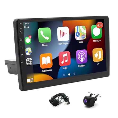 Ztexkee Autoradio für Transit Custom 2018–2023, mit 25,4 cm (10 Zoll) Touchscreen, Android 14 OS [2G RAM + 32G ROM], integrierte GPS-Navigation, Auto-Play, Android-Auto, Bluetooth und WLAN-Funktion von Ztexkee