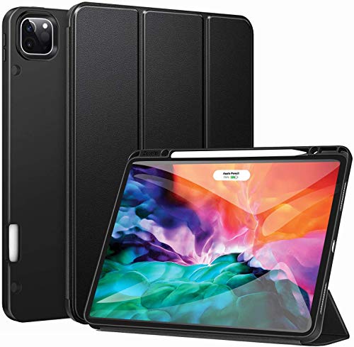 ZtotopCase Hülle für iPad Pro 12.9 Zoll 2020, Ultradünne Smart Cover mit Stifthalter, Automatischem Schlaf/Aufwach, Schutzhülle Case für iPad Pro 12.9 2020 4th Gen - Schwarz ZtotopCase Hülle für iPad Pro 12.9 Zoll 2020, Ultradünne Smart Cover mit Stifthalter, Automatischem Schlaf/Aufwach, Schutzhülle Case für iPad Pro 12.9 2020 4th Gen - Schwarz von ZtotopCase