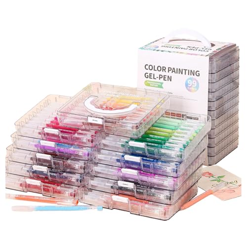Zuasdvnk Farbige Gelstifte – Kritzel-Marker, farbige große Kapazität, glattes Schreiben, Tintenstift mit Aufbewahrungsbox für Kinder, Mädchen, Damen, Herren, Zeichnen, Kritzeln, Kunst, Sammelalben Zuasdvnk Farbige Gelstifte – Kritzel-Marker, farbige große Kapazität, glattes Schreiben, Tintenstift mit Aufbewahrungsbox für Kinder, Mädchen, Damen, Herren, Zeichnen, Kritzeln, Kunst, Sammelalben von Zuasdvnk