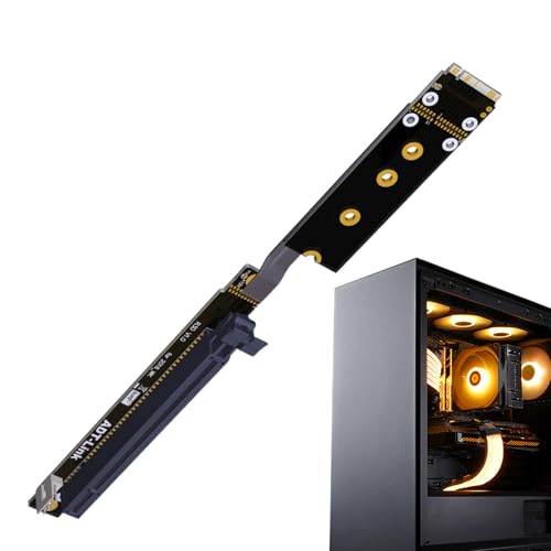 Zuasdvnk Link M.2 auf Pci, Grafikkarte PCI-Express Riser-Adapter, Kühlkörper-Lösung, Riser-Karten-Unterstützung für Profis, Enthusiasten und Anfänger Zuasdvnk Link M.2 auf Pci, Grafikkarte PCI-Express Riser-Adapter, Kühlkörper-Lösung, Riser-Karten-Unterstützung für Profis, Enthusiasten und Anfänger von Zuasdvnk