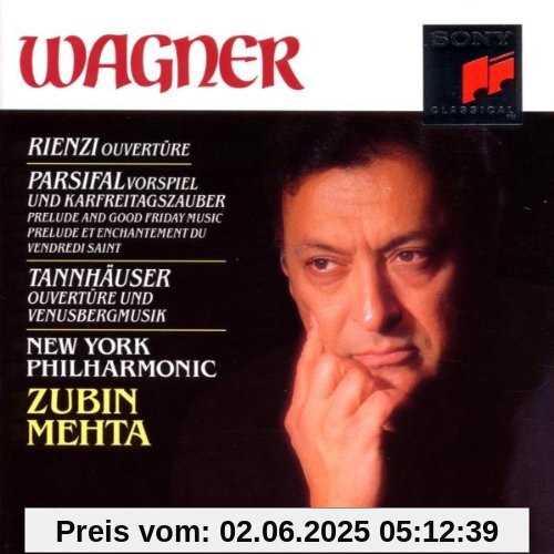 Orchestermusik (Tannhäuser, Parsifal, Rienzi) von Zubin Mehta