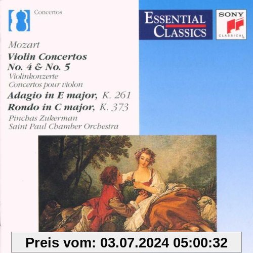 Violinkonzert 4 und 5, Rondo C-Dur von Zukerman