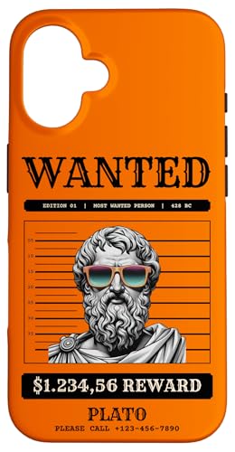 Platon mit Sonnenbrillen wollte alte Philosoph lustig Hülle für iPhone 16 Platon mit Sonnenbrillen wollte alte Philosoph lustig Hülle für iPhone 16 von Zukünftige Fusion Neo Classic Designs