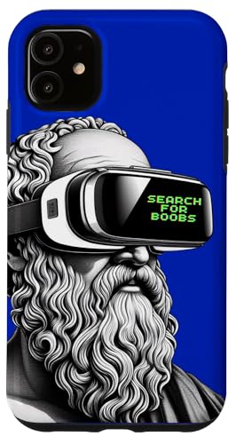 Sokrates Suche nach Brüsten moderne Kunst lustige Parodie Hülle für iPhone 11 Sokrates Suche nach Brüsten moderne Kunst lustige Parodie Hülle für iPhone 11 von Zukünftige Fusion Neo Classic Designs