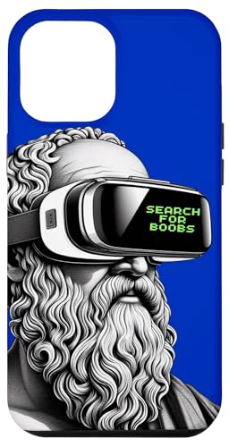 Sokrates Suche nach Brüsten moderne Kunst lustige Parodie Hülle für iPhone 12 Pro Max Sokrates Suche nach Brüsten moderne Kunst lustige Parodie Hülle für iPhone 12 Pro Max von Zukünftige Fusion Neo Classic Designs
