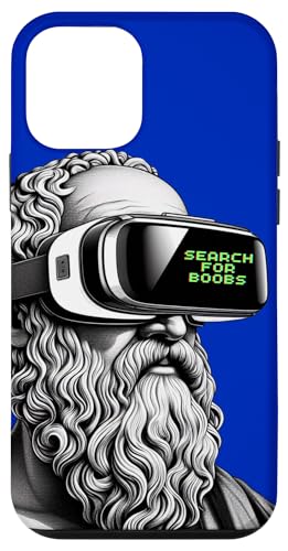 Sokrates Suche nach Brüsten moderne Kunst lustige Parodie Hülle für iPhone 12 mini Sokrates Suche nach Brüsten moderne Kunst lustige Parodie Hülle für iPhone 12 mini von Zukünftige Fusion Neo Classic Designs