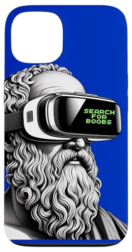 Sokrates Suche nach Brüsten moderne Kunst lustige Parodie Hülle für iPhone 13 Sokrates Suche nach Brüsten moderne Kunst lustige Parodie Hülle für iPhone 13 von Zukünftige Fusion Neo Classic Designs