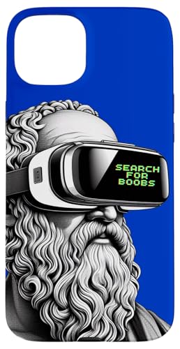 Sokrates Suche nach Brüsten moderne Kunst lustige Parodie Hülle für iPhone 15 Plus Sokrates Suche nach Brüsten moderne Kunst lustige Parodie Hülle für iPhone 15 Plus von Zukünftige Fusion Neo Classic Designs