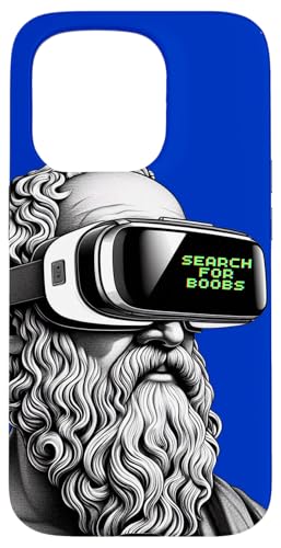 Sokrates Suche nach Brüsten moderne Kunst lustige Parodie Hülle für iPhone 15 Pro Sokrates Suche nach Brüsten moderne Kunst lustige Parodie Hülle für iPhone 15 Pro von Zukünftige Fusion Neo Classic Designs