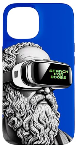 Sokrates Suche nach Brüsten moderne Kunst lustige Parodie Hülle für iPhone 15 Sokrates Suche nach Brüsten moderne Kunst lustige Parodie Hülle für iPhone 15 von Zukünftige Fusion Neo Classic Designs