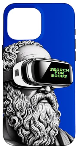 Sokrates Suche nach Brüsten moderne Kunst lustige Parodie Hülle für iPhone 16 Pro Max Sokrates Suche nach Brüsten moderne Kunst lustige Parodie Hülle für iPhone 16 Pro Max von Zukünftige Fusion Neo Classic Designs