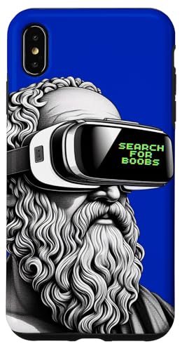 Sokrates Suche nach Brüsten moderne Kunst lustige Parodie Hülle für iPhone XS Max Sokrates Suche nach Brüsten moderne Kunst lustige Parodie Hülle für iPhone XS Max von Zukünftige Fusion Neo Classic Designs