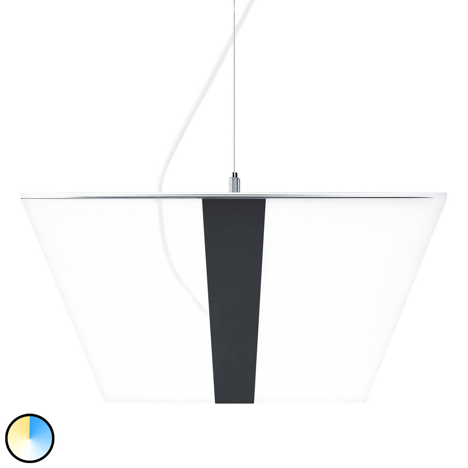 Zumtobel Vaero LED-Hängeleuchte 2700-6500K schwarz von Zumtobel