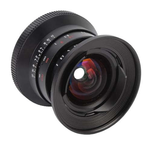 12mm F2.0 Großer Blende Manual Focus Prime Objektiv APS C für Z Mount, Ultra Weitwinkel für Z50 ZFC Z30, Ideal für Straße, Reisen, Porträtfotografie (Black) von Zunate