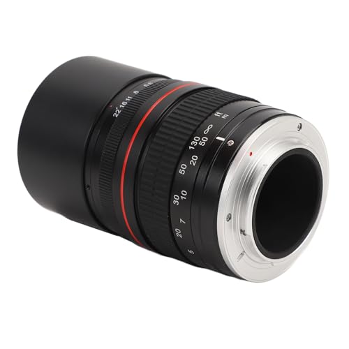 135-mm-Objektiv mit Festem Fokus, Vollformatobjektiv mit Großer Blende, Fokusskala und Fokusring, für D5 D4s D4 D3x Df D810 D800 D750 D610 D500 von Zunate