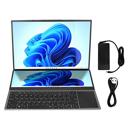 16 Zoll 14 Zoll Laptop mit Zwei Bildschirmen, 16 Zoll HD Hauptbildschirm, 14 Zoll FHD Touchscreen, 32 G, 512 G Solid State, 13600 mAh Akku, Ziffernblock in Voller Größe, für 16 Zoll 14 Zoll Laptop mit Zwei Bildschirmen, 16 Zoll HD Hauptbildschirm, 14 Zoll FHD Touchscreen, 32 G, 512 G Solid State, 13600 mAh Akku, Ziffernblock in Voller Größe, für von Zunate