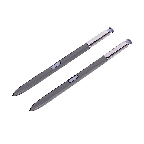 2 teiliger Eingabestift, Kompatibel mit Note 8, Hohe Empfindlichkeit, Professionelle Stabilität, Echtes Schreiberlebnis, Tragbar, Ersatzspitzen (Lila) von Zunate