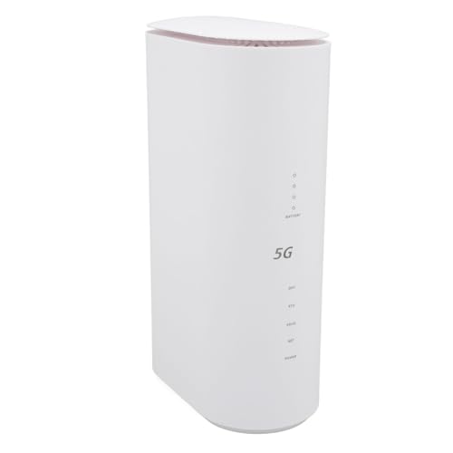 5G CPE Router mit SIM Kartensteckplatz, Dualband WiFi 6 Heimrouter mit 8 High Gain Antennen, Kabelloser Internet Router für Heimbüros Im Innenbereich, Unterstützung für 32 von Zunate
