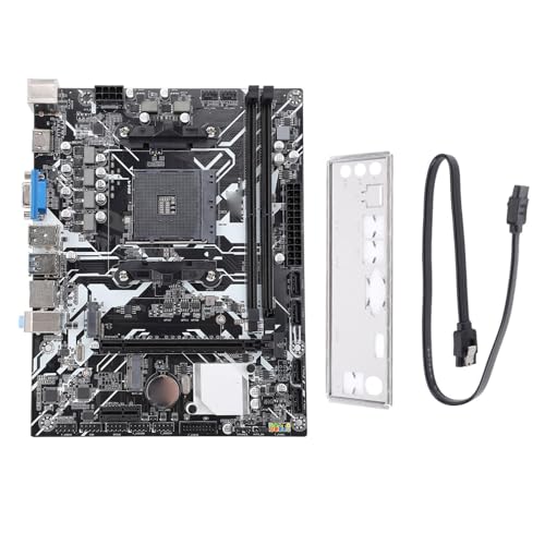 A320m K Computer Motherboard, DDR4 ATX 64 GB Gaming Motherboard für A320 -Chip, NVME M.2, PCIE 3.0 X16, M.2 WiFi, HDMI, VGA, SATA 3.0, USB 3.0 A320m K Computer Motherboard, DDR4 ATX 64 GB Gaming Motherboard für A320 -Chip, NVME M.2, PCIE 3.0 X16, M.2 WiFi, HDMI, VGA, SATA 3.0, USB 3.0 von Zunate